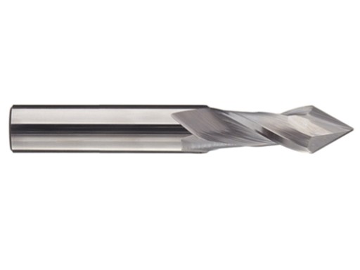 Frez VHM fazujący wiercący 60 stopni 4mm CNC
