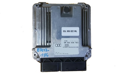 Ecu audi a4 2.0tdi 0281015586 03l906022ml дописать1 - фото
