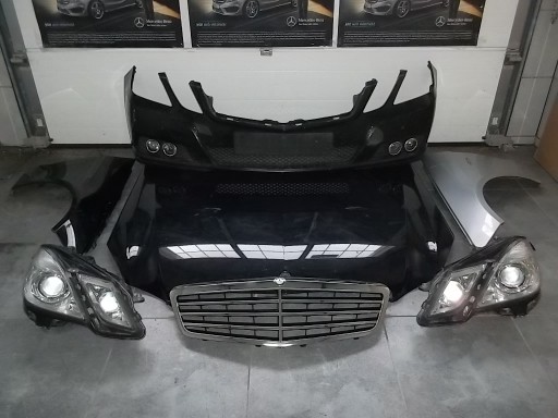 Mercedes e klasa, класс 212 w212 капот целый перед крыло1 - фото