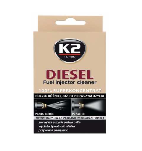 K2 дизель 50ml до чистка форсунки diesela1 - фото