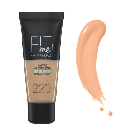 Maybelline Fit Me 220 Natural Beige make-up pre