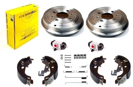 Барабани щелепи циліндра FIAT PUNTO II без ABS 1.2