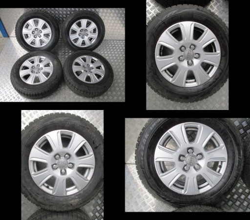 ruote CERCHI pneumatici, gomme Audi Q3 Q-3 8U0 16 8mm