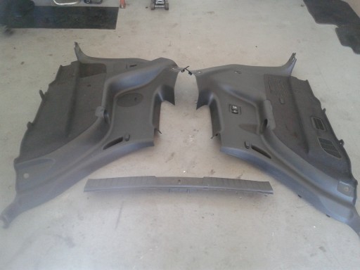 7-OSOBOWY - HYUNDAI IX55 VERACRUZ ОБИВКА БАГАЖНОГО ОТСЕКА