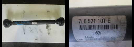 cardan kardan Touareg 7P0 2,5TDI 7L6521101E