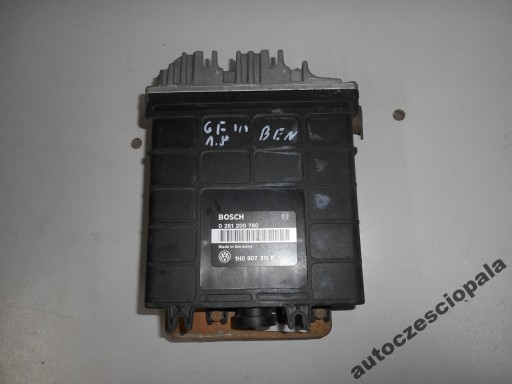 COMPUTER DES MOTORS VW GOLF III 1.8 B 1H0907311F