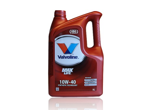 VALVOLINE MAXLIFE 10W40 10W-40 5L-МИШІ