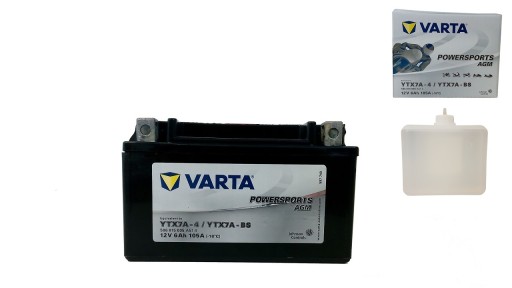 506015005A514 - Аккумуляторная батарея AGM YTX7A-BS/Tx7a-BS 12V 6Ah 105a Varta