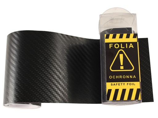 Защитная пленка CARBON для автомобиля пороги стойки 2M