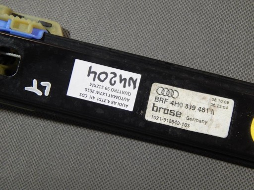 AUDI A8 D4 Mécanisme Vitres Gauche Arrière 4H0839461A
