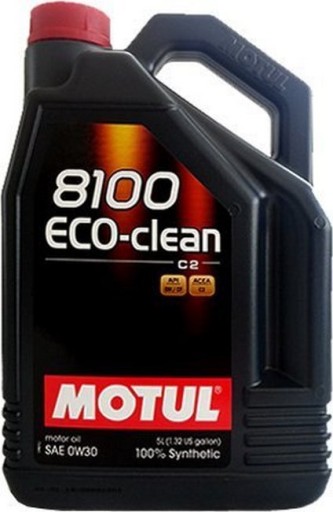 MOTUL 8100 ECO-CLEAN OIL 0W30 C2 5л.