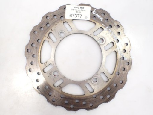 Гальмівний диск задній 6мм Kawasaki Z1000 07-09