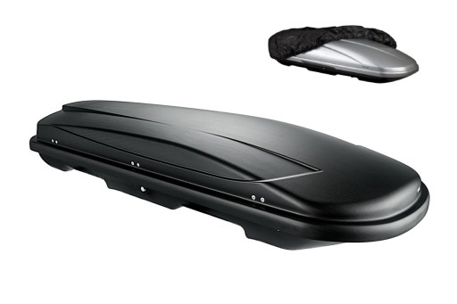 Коробка Xtreme 400 чорний плоский багажник на дах