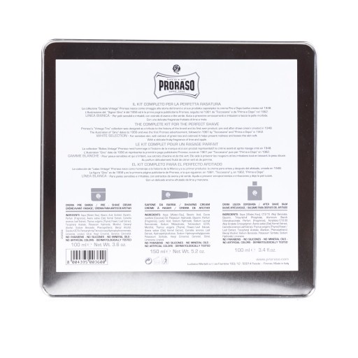 Набор для бритья Proraso Vintage Selection Toccasana