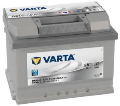 5614000603162 - Акумулятор VARTA SILVER 12V 61Ah 600A D21 Сілезія