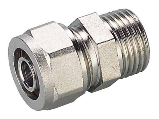 PEX/AL/PEX - SPOJKA NYPEL 20 X 1/2 Alupex