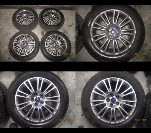 wheels discs tyres Ford Kuga R17 7MM