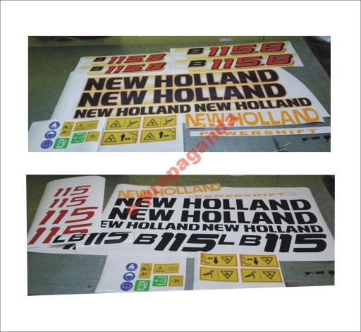 Наклейки наклейка New Holland B 110B LB 115