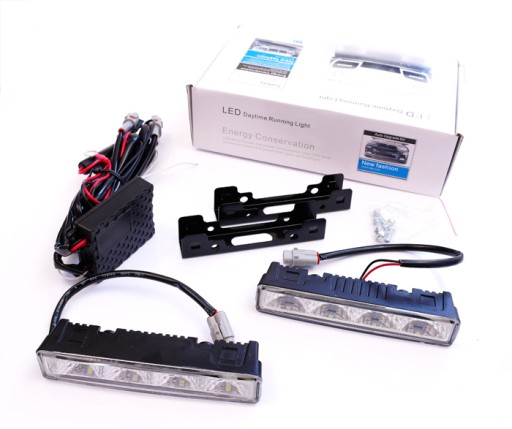 DRL-100 - Самые маленькие дневные ходовые огни CREE E4 DRL