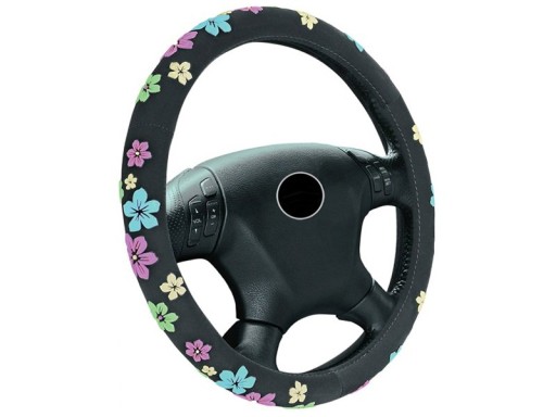 POTAH NA VOLANT NA KVĚTY 37 - 39 cm