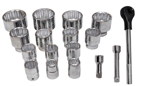 НАБОР 3/4` 18 ЭЛЕМЕНТОВ 12-КАТ. 22-65 мм