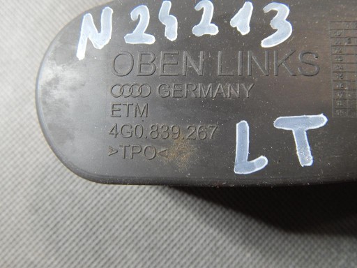 AUDI A6 S6 4G limiter door rear part 4G0839249A