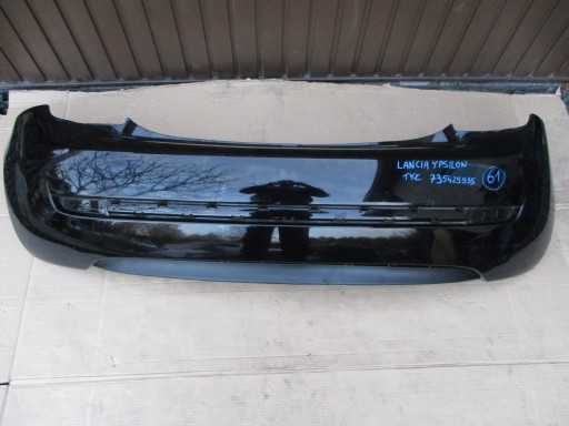bumper rear part Lancia Ypsylon 07-11 rok 735425935