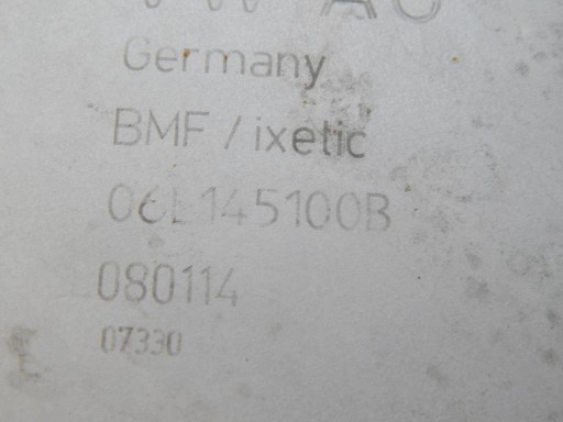 VW SCIROCCO Pompa VACUM 06L145100B