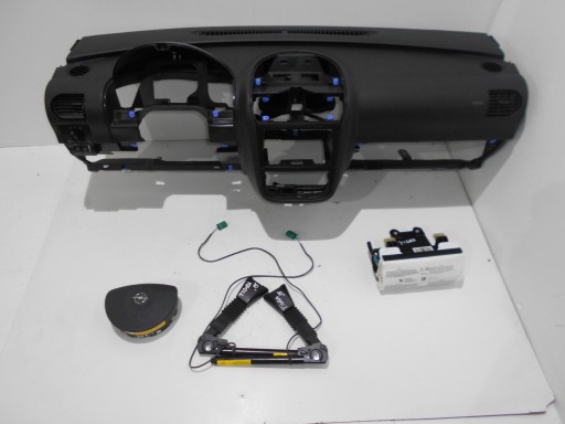 OPEL TIGRA B dashboard panel airbags airbag adjusters 06r