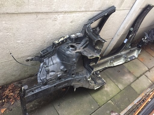 Лонжерон фартуха правий, порог Kia Rio IV 2011 2014 р.в