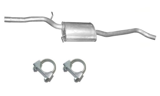 01.128 - AUDI A4 1.8 TFSi (2007-2012) средний глушитель