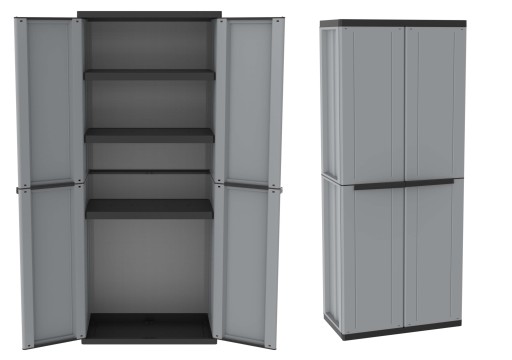 ШАФА КНИЖКОВА ШАФА ПЛАСТИКОВА ПОЛИЦЯ ГАРАЖ БАЛКОН ПІДВАЛ