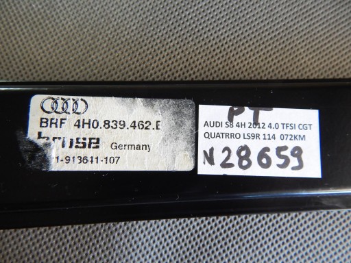 AUDI S8 A8 D4 MOCOW. console gearboxes holder bearing