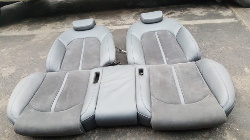 KANAPA hátso AIRBAG far AUDI A8 D4 fűtés ALCANTARA OE