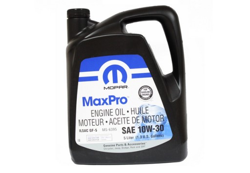MOPAR OIL 10W30 5L USA JEEP CHRYSLER DODGE