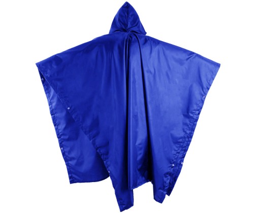 Pláštenka Univerzálna Veľký Kabát Unisex Poncho MODRÁ
