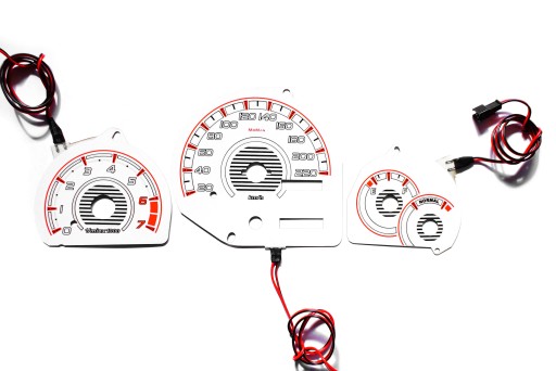 FORD FIESTA MK4 диски одометра INDIGLO шаблон 2