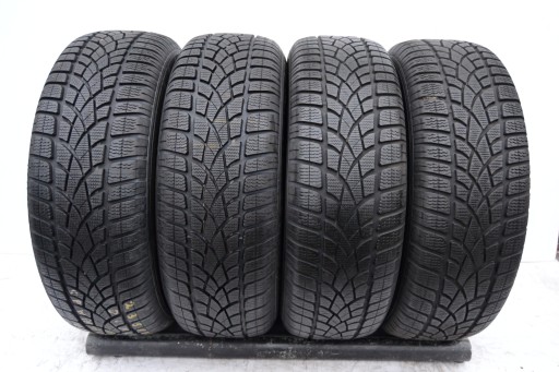 Полный комплект Dunlop Winter3D 235 / 65R17 8,3 мм супер состояние