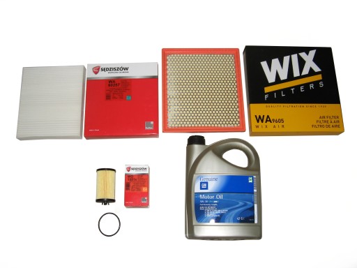 WO1551X - ВОЗДУШНЫЙ ФИЛЬТР МАСЛО МАСЛО OPEL INSIGNIA 1.6 1.8