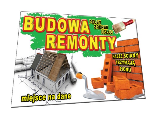 Baner budowlany