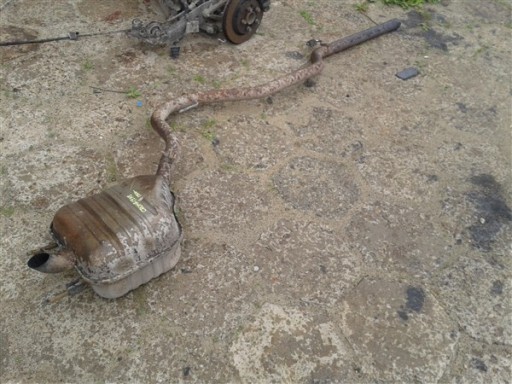 ВЫХЛОПНАЯ ТРУБА ГЛУШИТЕЛЬ FIAT CROMA II 1.9 MTJ 150KM