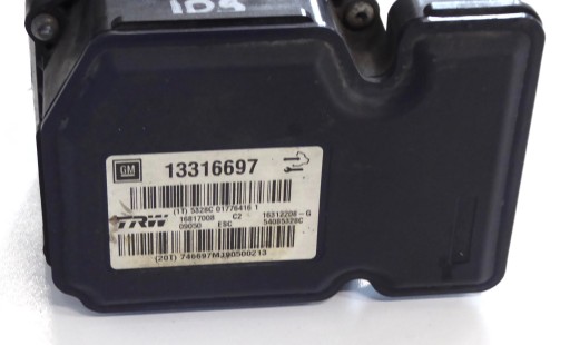 pump ABS 13316697 OPEL INSIGNIA 2.0 TURBO A20NHT