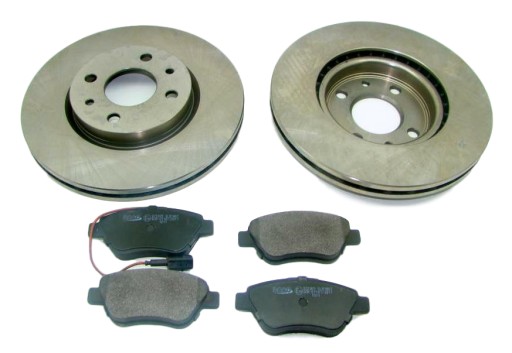 = ДИСКИ + КОЛОДКИ STILO 500 BIPPER QUBO LINEA СПЕРЕДУ