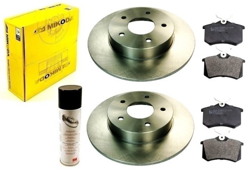 Диски колодки VW PASSAT B5 4Motion SYNCRO 4x4 задній