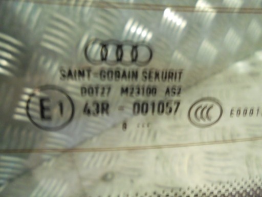 ORIGINAL PROZOR STRAŽNJI DIO STRAŽNJA AUDI A5 08R 1