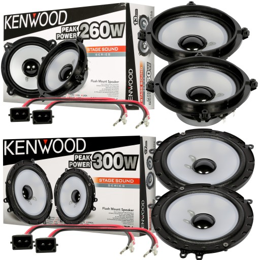 Kenwood колонки AUDI A3 8L 5D распорки передняя задняя