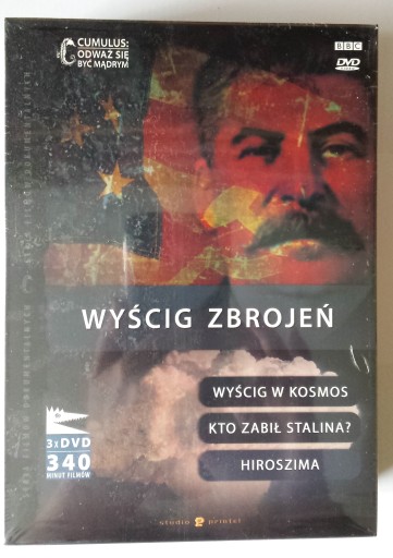 Zdjęcie oferty: WYŚCIG ZBROJEŃ - BBC dokument [3 DVD] w folii