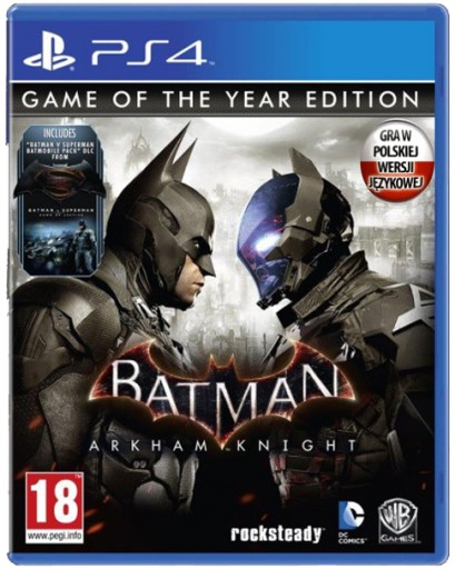 Zdjęcie oferty: BATMAN ARKHAM KNIGHT PL PS 4