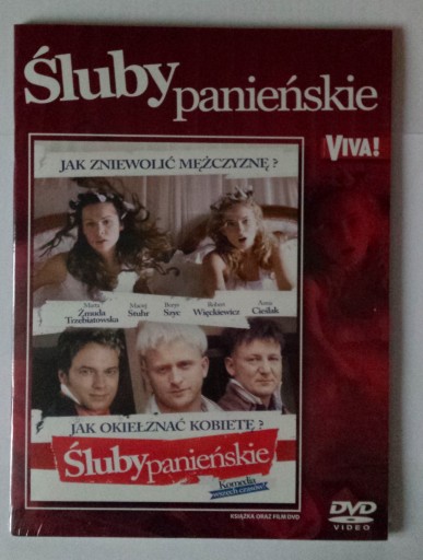 Zdjęcie oferty: ŚLUBY PANIEŃSKIE [DVD] Stuhr, Szyc, Więckiewicz