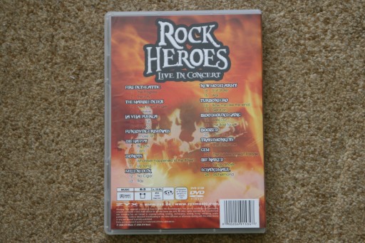 Zdjęcie oferty: Rock Heroes Live In Concert DVD 2008 New Model Army